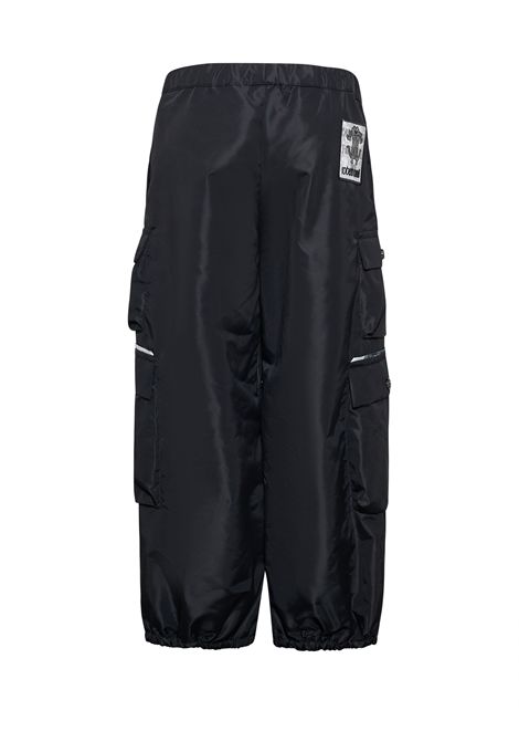 Pantalone con logo ROBERTO CAVALLI KIDS | CBP26035PAMF1BLACK